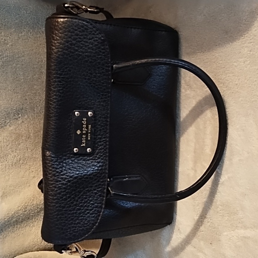 kate spade Black Leather Satchel